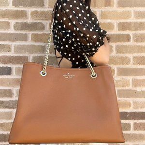 Kate Spade Large Triple Compartment Shoulder Tote